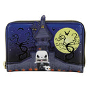 TNBC Jack Skellington House Pop! Glow Zip Purse-1