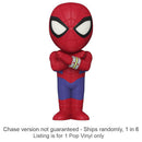 SpiderMan Japanese TV Series Vinyl Soda Chase Ships 1 in 6-1