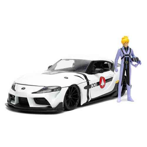 Robotech Roy Focker & 2020 Toyota Supra 1:24 Scale