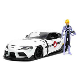 Robotech Roy Focker & 2020 Toyota Supra 1:24 Scale
