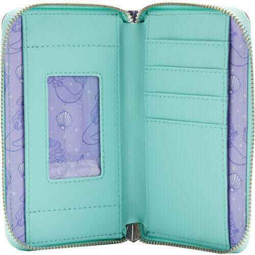 The Little Mermaid (1989) Princess Scenes Zip Purse