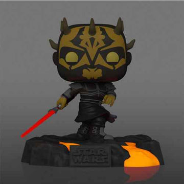 Star Wars Red Saber Series Savage Opress Glow US Ex Pop! Dlx