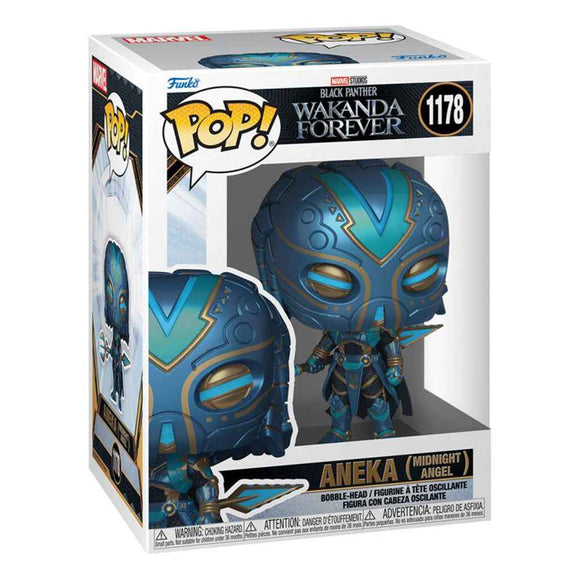 Black Panther Wakanda Forever Aneka Midnight Angel Pop! Vnyl