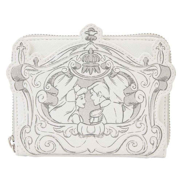 Portefeuille Zippé Cendrillon 1950 Ils Vécurent Heureux