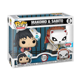 Demon Slayer Sabito & Makomo Pop! 2Pk NYCC 2023 US Exclusive - 0