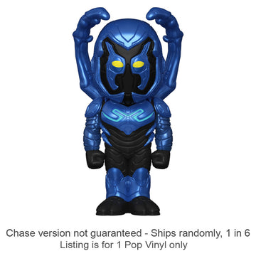 Blue Beetle Vinyl Soda Chase Ships 1 in 6