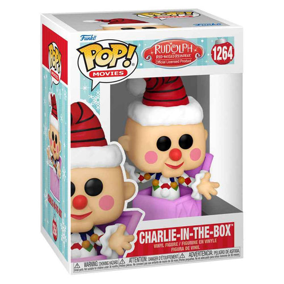 Rudolph Charlie-in-the-Box Pop! Vinyl