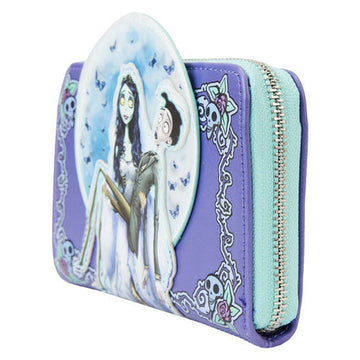 Corpse Bride Moon Zip Around Wallet - 0