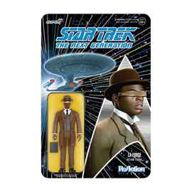 Star Trek Geordi LaForge Elementary Dear Data ReAction 3.75"