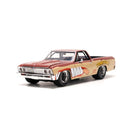 Looney Tunes Chevy El Camino w/ Tassie Devil 1:24 Diecast-1