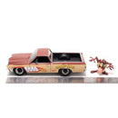 Looney Tunes Chevy El Camino w/ Tassie Devil 1:24 Diecast-3