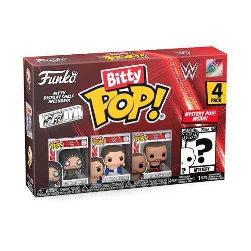 WWE the Undertaker Bitty Pop! 4-Pack