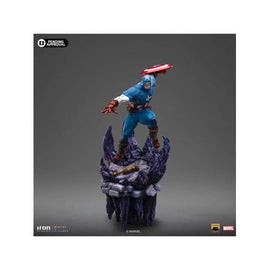 Captain America Deluxe 1:10 Scale Statue - 0