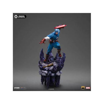 Captain America Deluxe 1:10 Scale Statue - 0