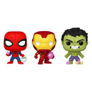 Spider-Man, Iron Man & Hulk Carrot Pocket Pop! 3pk-1
