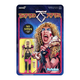 Twisted Sister Dee Snider Reaction 3.75" Figure - 0