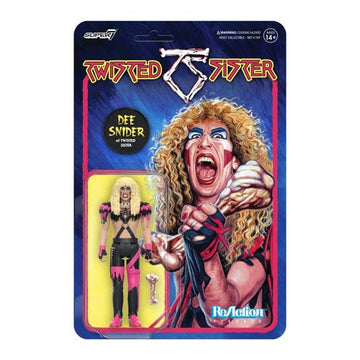 Twisted Sister Dee Snider Reaction 3.75" Figure - 0