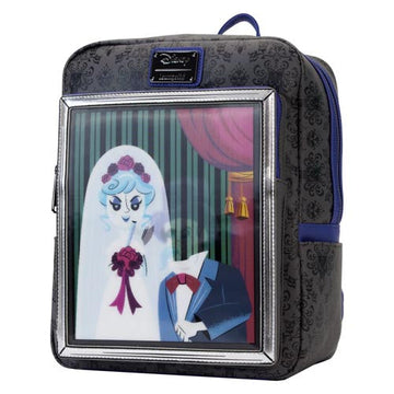 Haunted Mansion Black Widow Bride Mini Backpack - 0