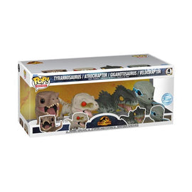 Jurassic World 3 US Exclusive Pop! 4-Pack - 0