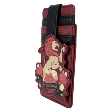 Harry Potter Gryffindor House Floral Tattoo Cardholder - 0