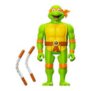 TMNT TV'87 Michelangelo Toon Reaction 3.75" Figure-1