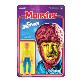 Universal Monsters Wolf Man Costume Colors Reaction 3.75" - 0