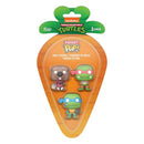 TMNT Splinter, Leonardo & Raphael Carrot Pocket Pop! 3pk-2