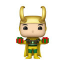 Marvel Comics Loki w/ Sweater Holiday US Ex. Metallic Pop!-1