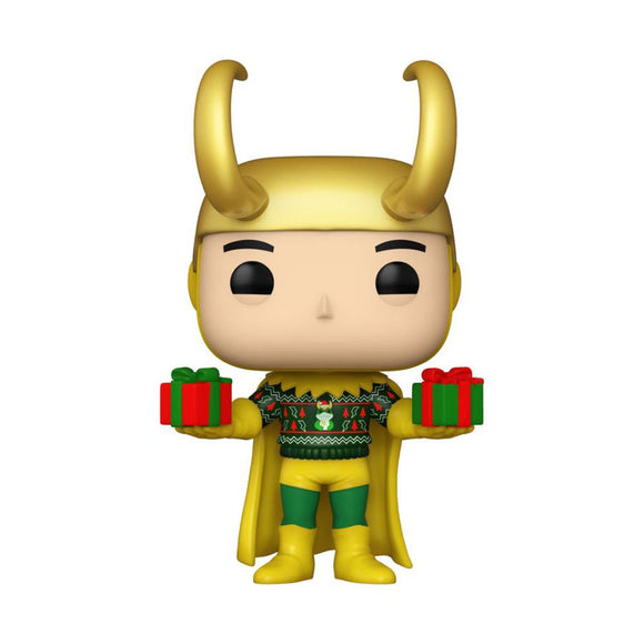 Marvel Comics Loki w/ Sweater Holiday US Ex. Metallic Pop!
