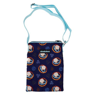 Avatar the Last Airbender Aang Passport Crossbody Bag - 0