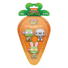 Donatello, Shredder & Michelangelo Carrot Pocket Pop! 3pk - 0