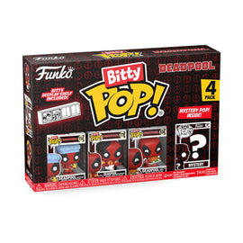 Deadpool Bathtime Bitty Pop! 4-Pack - 0