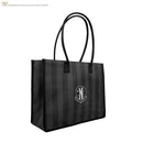 Wednesday TV Nevermore Academy Shopping Bag (Black)-2