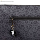 Wednesday TV Nevermore Academy Shopping Bag (Black)-3