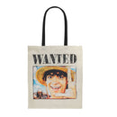 One Piece 2023 Wanted Luffy Tote Bag-1