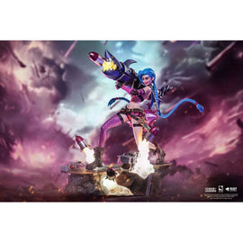 League of Legends Jinx 1:6 Scale Statue - 0