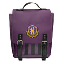 Wednesday TV Nevermore Academy Backpack (Purple)-1