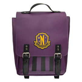 Wednesday TV Nevermore Academy Backpack (Purple)