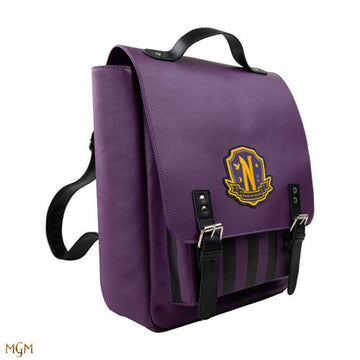Wednesday TV Nevermore Academy Backpack (Purple) - 0