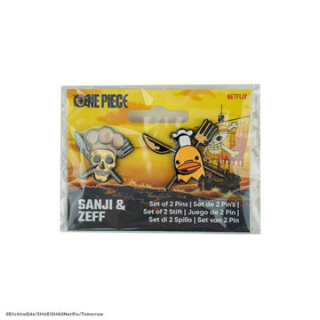 One Piece 2023 Sanji & Zeff Set of 2 Pins - 0