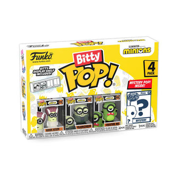 Minions Frankenbob Bitty Pop! 4-Pack - 0