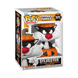 Looney Tunes: Halloween -Sylvester in Pumpkin Pop! Vinyl - 0