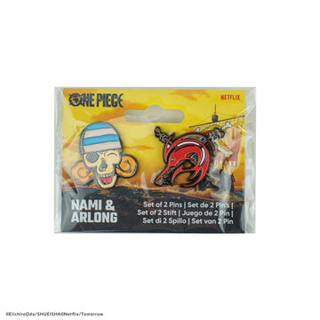 One Piece 2023 Nami & Arlong Set of 2 Pins - 0