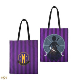 Wednesday with Cello Tote Bag - 0