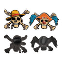 One Piece 2023 Luffy & Buggy Set of 2 Pins-1