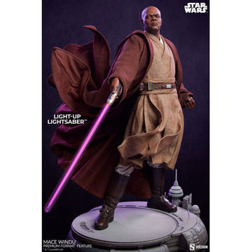 Star Wars: Ep3 Mace Windu Premium Format Statue - 0