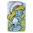 Smurfette Cosplay Zip Around Wallet-1