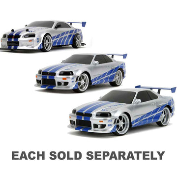 Fast & Furious 2002 Nissan Skyline GT-R BNR34 R/C Car