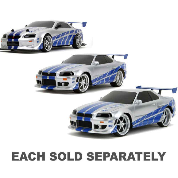 Fast & Furious 2002 Nissan Skyline GT-R BNR34 R/C Car