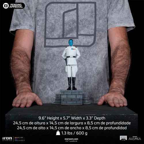 Star Wars: Ahsoka Grand Admiral Thrawn 1:10 Statue